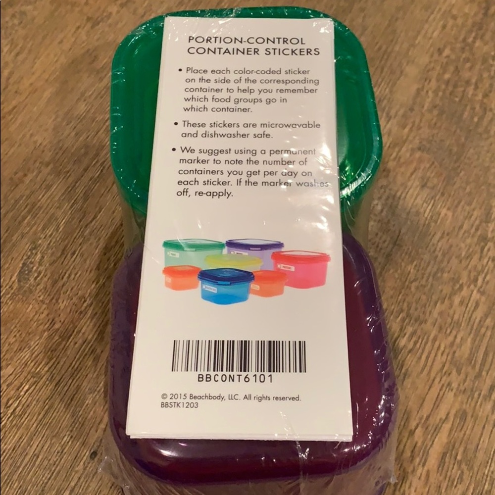 Beachbody portion control containers